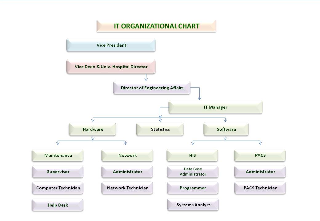 Information Technology Structure Chart