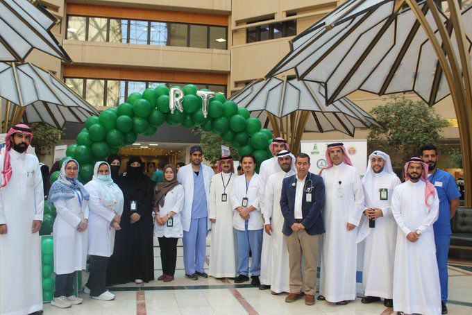 The center participated in the World Respiratory Care Week event, which was organized by the Department of Respiratory Therapy at the Faculty of Medical Rehabilitation Sciences and in cooperation with the Health Promotion Center - October 2024	