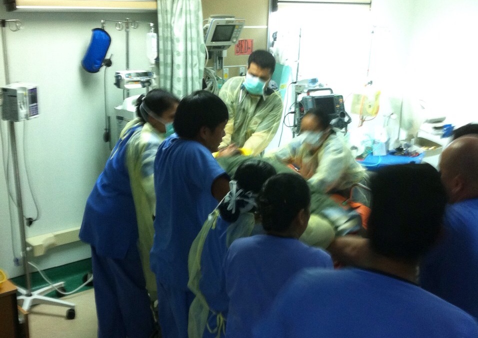 Kau Hospital Aerial Medical Evacuation Simulation